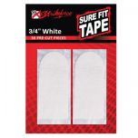 KR SURE FIT TAPE (30 PC) - WHITE 3/4" (DOZEN)