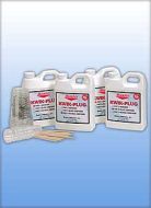 MASTER KWIK-PLUG KIT (COMPOUND & HARDENER) - 1 GALLON - MIX (BLACK & NATURAL)