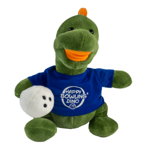 HAPPY BOWLING DINO 35CM (EACH)