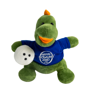 HAPPY BOWLING DINO 25CM (EACH)