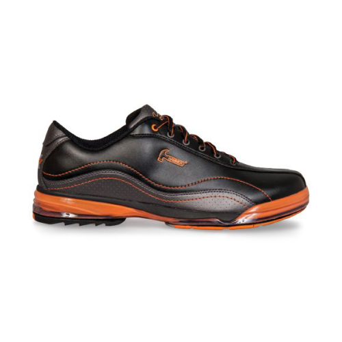 Orange and black bowling shoes on sale