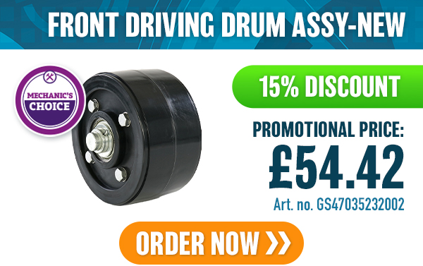 FRONT DRIVING DRUM ASSY-NEW