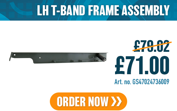 LH T-BAND FRAME ASSEMBLY