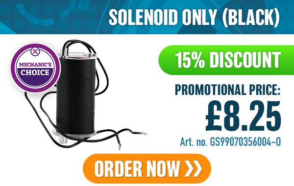 SOLENOID ONLY (BLACK)
